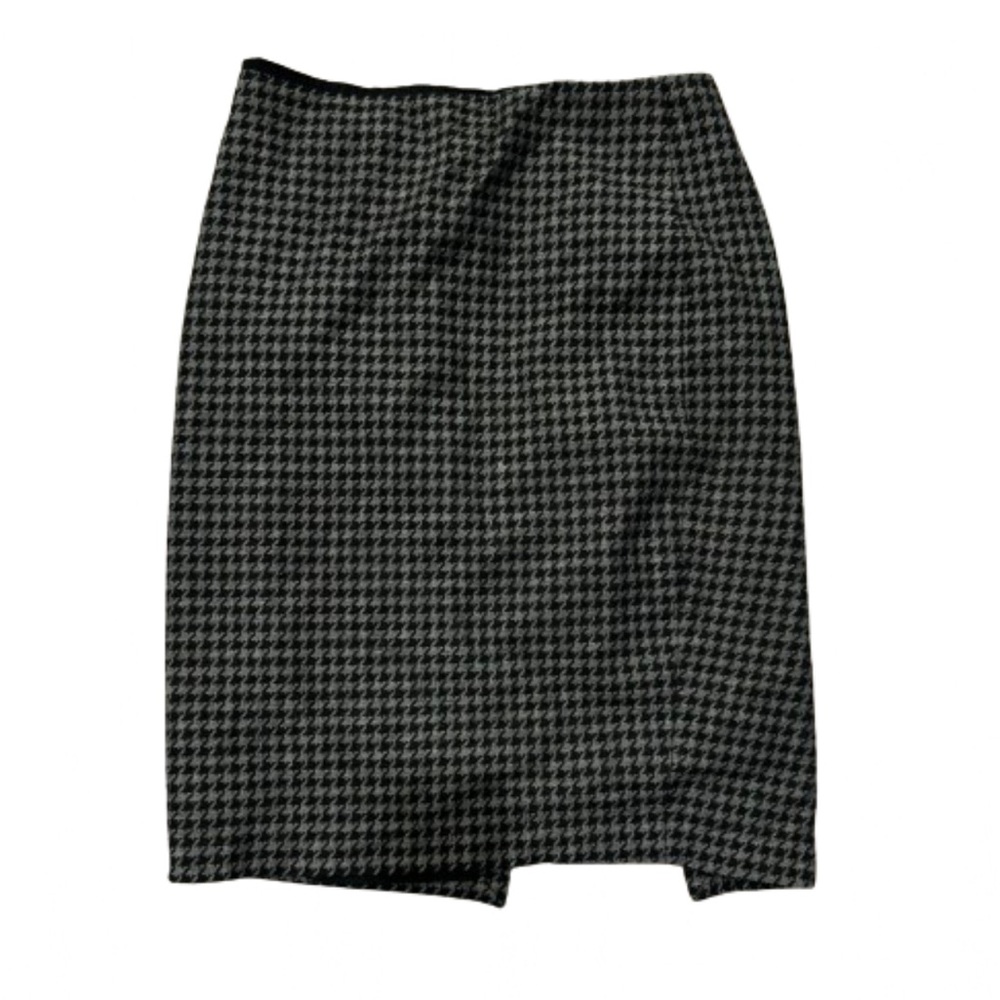 Express Houndstooth Pencil Skirt